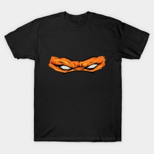 Angry Mikey mask ninja TMNT T-Shirt